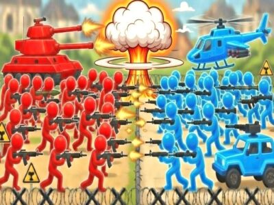 Gun Mob: Stickman Run