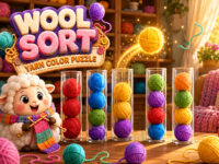 Wool Sort: Yarn Color Puzzle